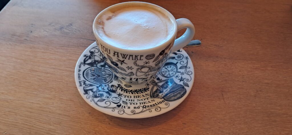 latte macchiato rustige ochtend hotel Arnhem training