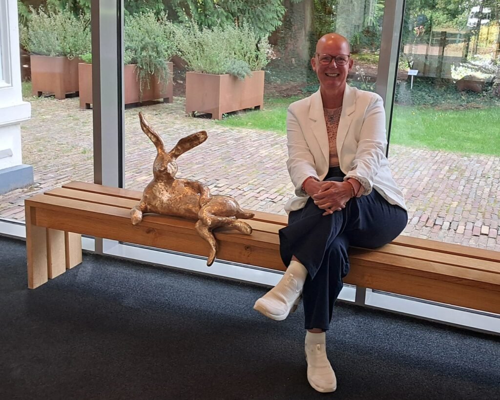 Lekker ongehaast, net als deze haas.