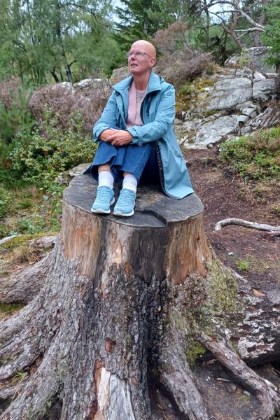 Hike Falls of Bruar, Schotland