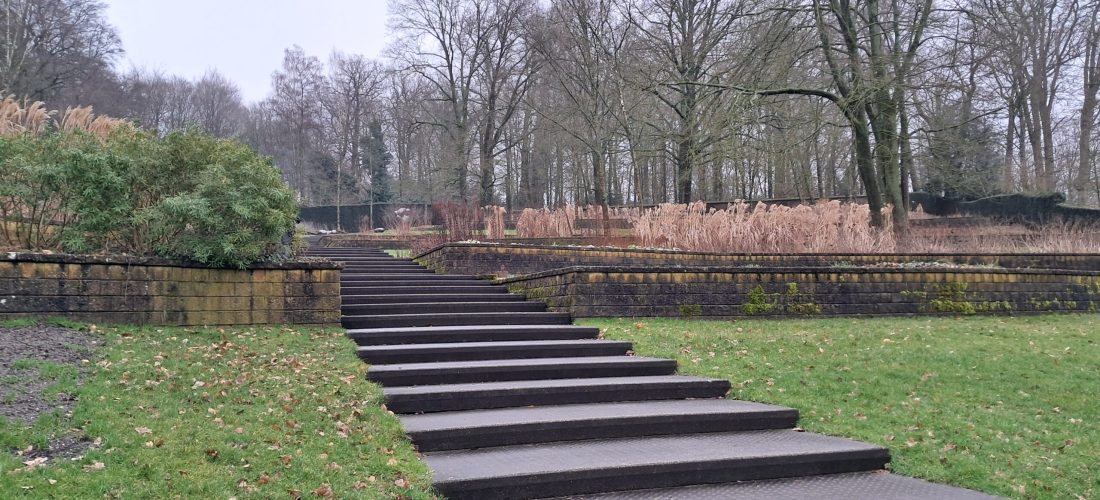 Trap in Park Sonsbeek Arnhem als symbool voor persoonlijke groei en eigen tempo