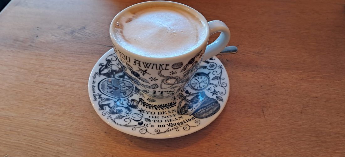 latte macchiato rustige ochtend hotel Arnhem training